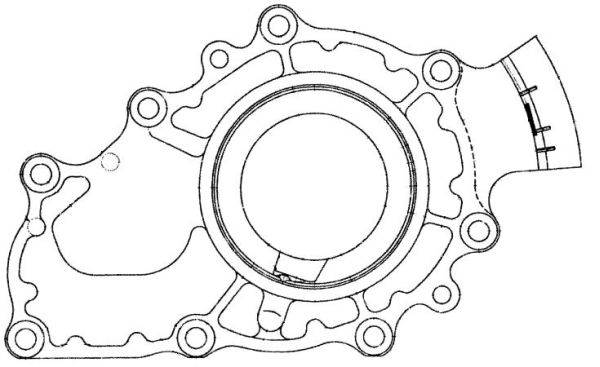 AISIN TCT-077 Περίβλημα καδένας for TOYOTA